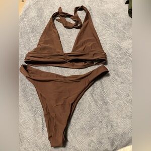 Women’s brown bikini